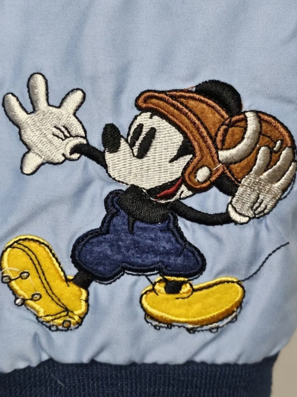 Disney Baby Boys Mickey Mouse Football Blue Champion 01 Zip Hoodie Jacket 18M